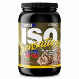 Протеїн Ultimate Nutrition ISO Sensation 2lb, 910 г, Chocolate Fudge (2022-10-0837)