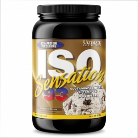 Протеїн Ultimate Nutrition ISO Sensation 2lb, 910 г, Cookies Cream (2022-10-0839)