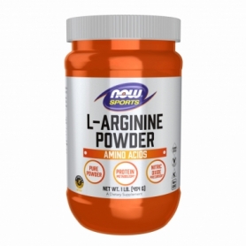 Амінокислоти Now Foods Arginine Powder Pure, 454g (2022-10-2309)