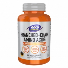Амінокислоти Now Foods Branch-Chain Amino, 120 vcaps (2022-10-2537)