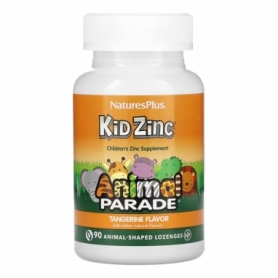 Вітаміни та мінерали Nature's Plus Kid Zinc, 90 Lozenges (2022-10-2856)