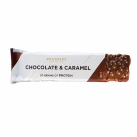 Батончики Progress Nutrition Protein Bar, 12x60 г, Chocolate Caramel (2022-10-2895)