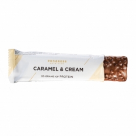 Батончики Progress Nutrition Protein Bar, 12x60 г, Caramel Cream (2022-10-2896)