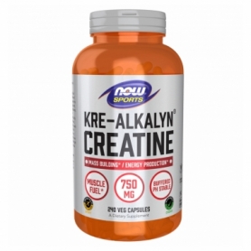 Креатин Now Foods Kre-Alkalyn(R) Creatine 750 мг, 240 caps (2022-10-2926)