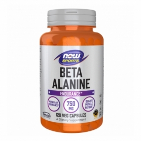 Амінокислоти Now Foods Beta Alanine 750 мг, 120 vcaps (2022-10-2927)