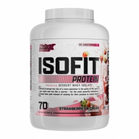 Протеїн Nutrex Isofit, 70srv Strawberries Cream (2022-10-1315)