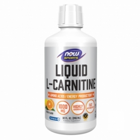 L-карнитин Now Foods Liquid L-Carnitine, 1000 мг Citrus (2022-10-1332)