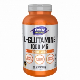 Амінокислоти Now Foods L-Glutamine 1000 мг, 240 vcaps (2022-10-1333)