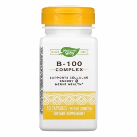 Вітаміни та мінерали Nature's Way B-100 Complex, 60 caps (2022-10-1722)