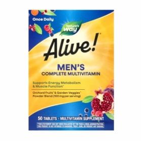 Вітаміни та мінерали Nature's Way Men's Complete Multivitamin, 50 tabs (2022-10-1715)