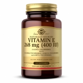 Вітаміни та мінерали Solgar Vitamin E 268 мг (400 IU) Mixed, 100 softgels (2022-10-1553)