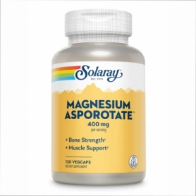 Вітаміни та мінерали Solaray Magnesium Asporotate 400 мг, 120 vcaps (2022-10-1025)