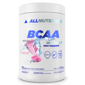 Амінокислоти Allnutrition BCAA Max Support Instant, 500 г, Bubble Gum (100-45-2543892-20)