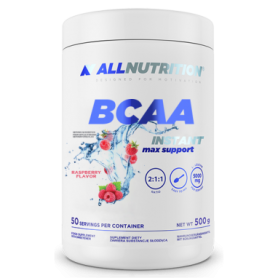 Амінокислоти Allnutrition BCAA Max Support Instant, 500 г, Raspberry (100-17-1709423-20)