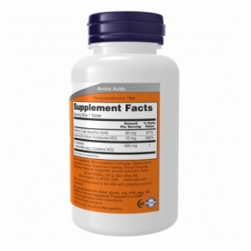 Амінокислоти Now Foods Cysteine 500 мг, 100 tabs (2022-10-0649) - Фото №2