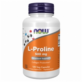 Амінокислоти Now Foods L-Proline 500 мг, 120 vcaps (100-91-5917393-20)