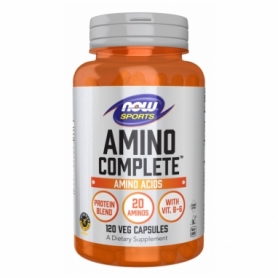 Амінокислоти Now Foods Amino Complete, 120 vcaps (2022-10-2085)