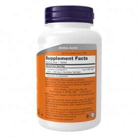 L-карнитин Now Foods Carnitine Tartrate 1000 мг, 100 tabs (2022-10-2540) - Фото №2