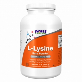 Амінокислоти Now Foods L-Lysine Powder, 454g (2022-10-1699)