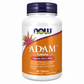 Вітаміни та мінерали Now Foods Adam, 60 tabs (2022-10-0239)