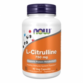 Амінокислоти Now Foods Citrulline 750 мг, 90 vcaps (2022-10-0651)