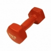 Гантель для фітнесу вінілова SNS червона, 4 кг (12350)