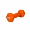 Гантель для фітнесу вінілова SNS помаранчева, 1 кг (12676)