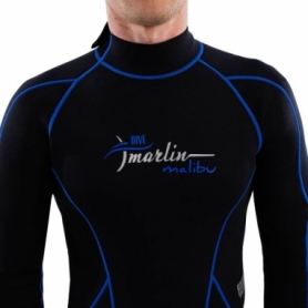 Гідрокостюм Marlin Malibu Man 2,5 мм Black/Blue - Фото №7