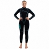 Гідрокостюм Marlin Malibu Lady 2,5 мм Black/Aqua blue - Фото №4