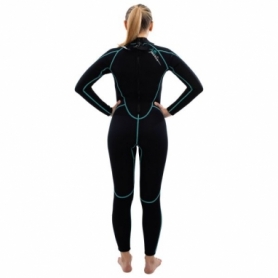 Гідрокостюм Marlin Malibu Lady 2,5 мм Black/Aqua blue - Фото №5