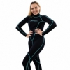 Гідрокостюм Marlin Malibu Lady 2,5 мм Black/Aqua blue - Фото №6