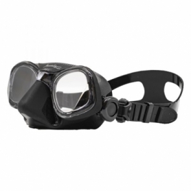 Маска для басейну Marlin Apnea Black (118132) - Фото №2