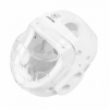 Шлем для карате с защитной маской SMAI WKF белый (SM B132) - Фото №5