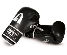 Перчатки боксерские Green Hill Gym черные