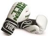 Перчатки боксерские Green Hill Punch бело-зеленые