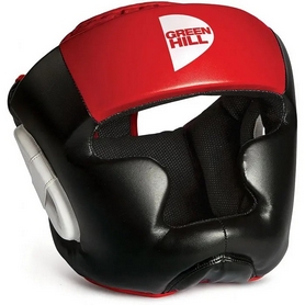 Шлем боксерский Green Hill Poise HGP-9015 черно-красный