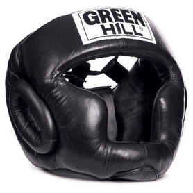 Шлем боксерский Green Hill Super черный