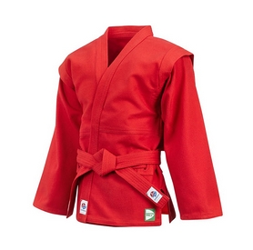 Куртка для самбо Green Hill Master FIAS червона