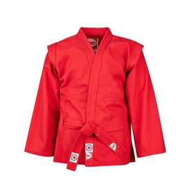 Куртка для самбо Green HIll JR красная (SSJ-10369)