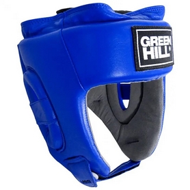 Шолом боксерський з печаткою ФБУ Green Hill UBF, синій (HGT-9411L) - Фото №4