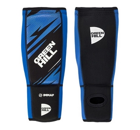 Защита для ног (голень+стопа) для MMA Green Hill IMMAF синяя (SIP-2502i)