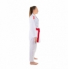 Кимоно для карате SMAI Inazuma Gi с лицензией WKF белое с красной вышивкой (U-INAZ) - Фото №5