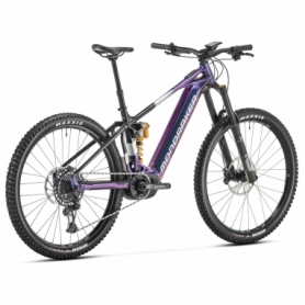 Электровелосипед MONDRAKER LEVEL XR 29" 180mm, 750Wh Bosch Performance CX Smart, Black/Purple, M - Фото №3