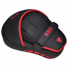 Лапи боксерські RDX F6 Kara Matte Red (FPR-F6MR) - Фото №4