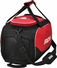 Сумка-рюкзак спортивна 2 в 1 RDX R1 Duffel Bag with Backpack Straps Black/Red, 50 л (GKB-R1B) - Фото №3