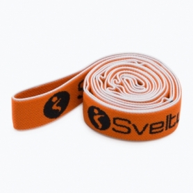 Эспандер для фитнеса Sveltus Elastiband оранжевый, 7кг в коробки + QR код (SLTS-0145) - Фото №4