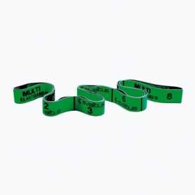 Эспандер для фитнеса Sveltus Multi Elastiband зеленый, 10 кг + QR код (SLTS-0013) - Фото №3
