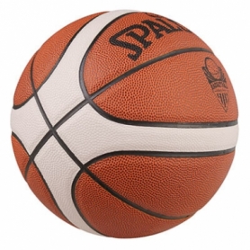 М'яч баскетбольний Spalding PU, №7 (SPL7PU/WH) - Фото №2