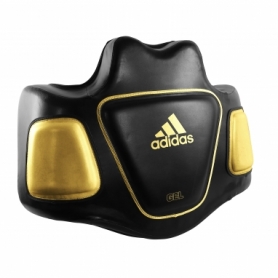 Жилет тренера Adidas Super Body Protector черно-золотой (ADISBP01gold)