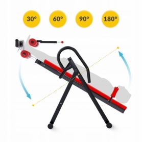 Стіл інверсійний 4FIZJO регульований 4FJ0654 Black/Red (P-5905973401944) - Фото №8